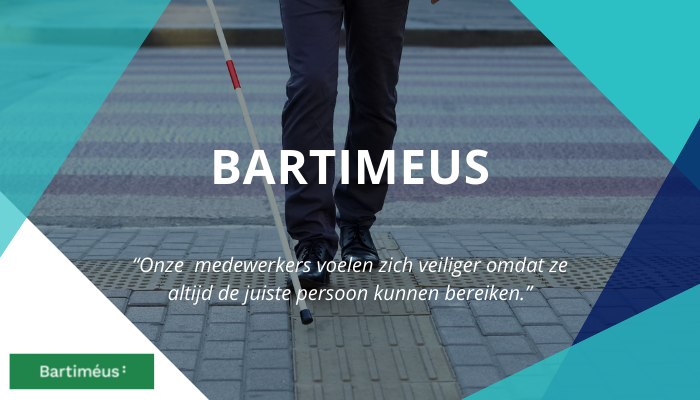 Bartimeus zorg kiest voor een makkelijkere oproepdienst en bereikbaarheidsdiensten